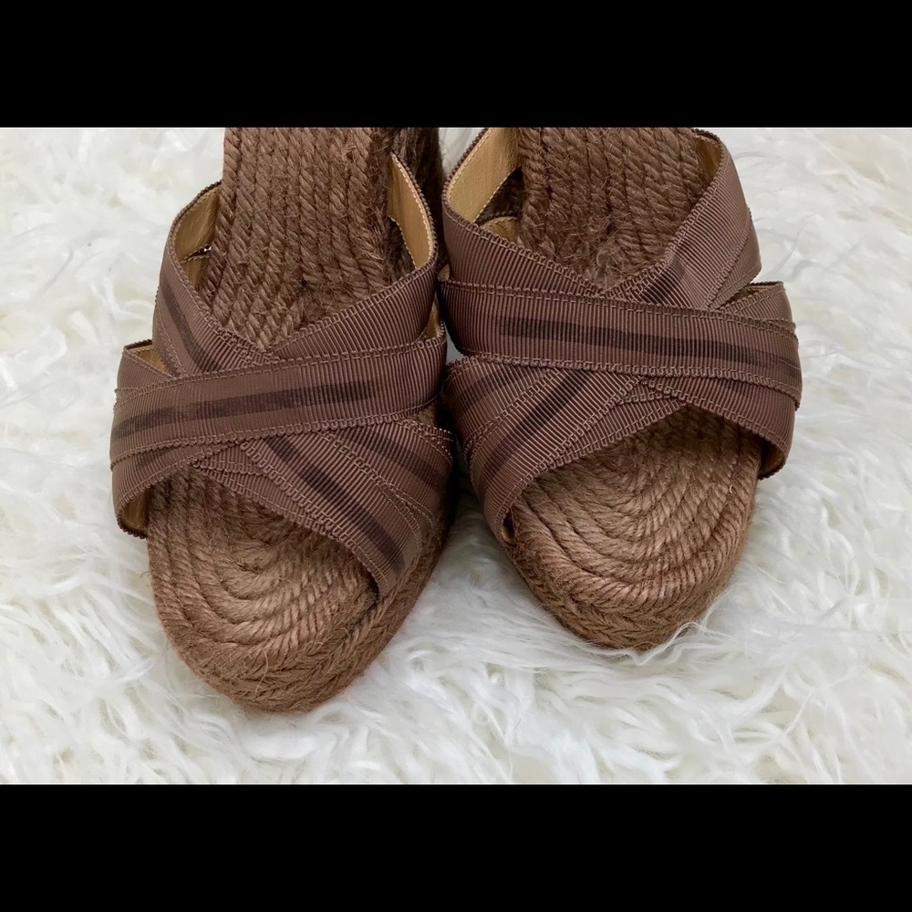 Christian Louboutin Wedge Sandals 36 - Picture 5 of 8